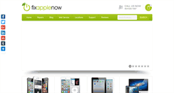 Desktop Screenshot of fixapplenow.com